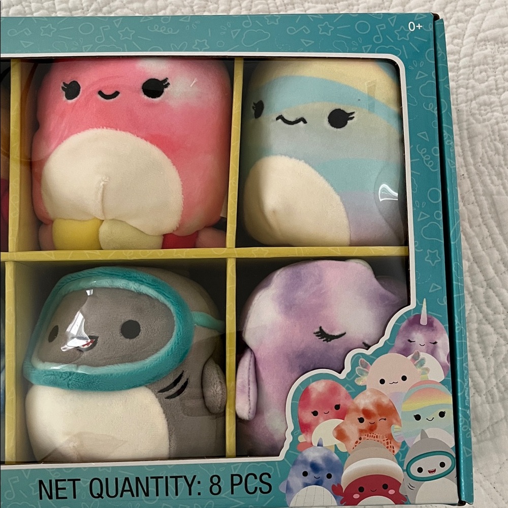 Squishmallows 8-Piece Plush Set NEW!! - Picture 6 of 9